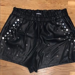 Studded shorts